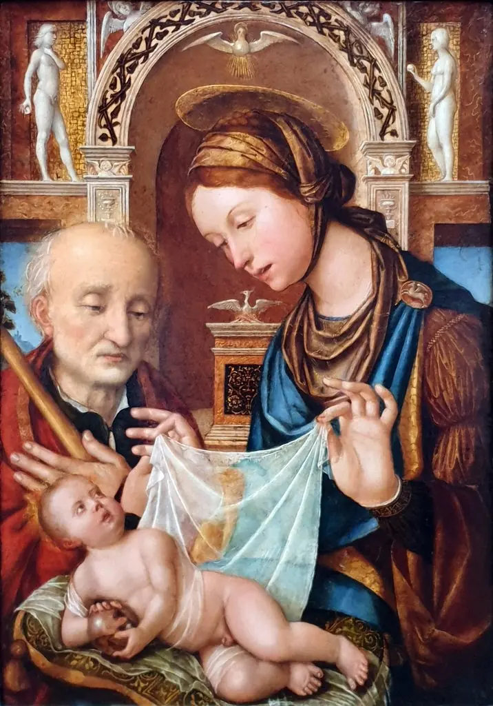 The Holy Family, by Gian-Francesco de Maineri