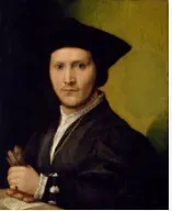 Portrait of a Young Man, by Gianfrancesco Penni, unspecified, 1525