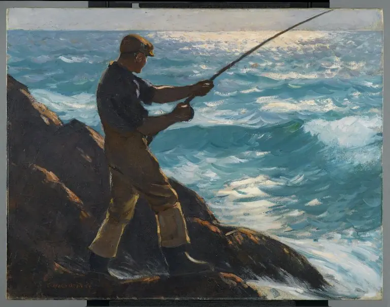 The Fisherman, by Gifford Beal