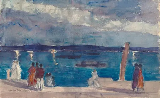 Twilight, by Gifford Beal