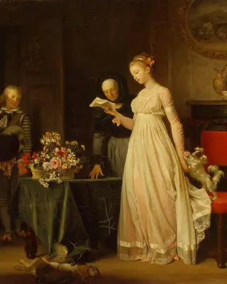 Gift, by Marguerite Gérard