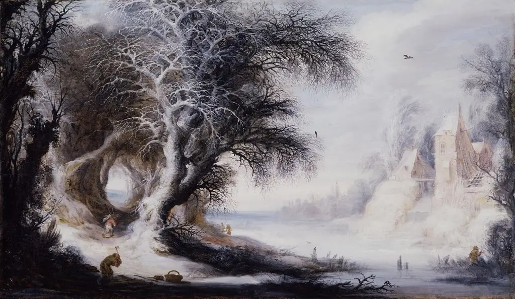 Winter Landscape, by Gijsbrecht Leytens