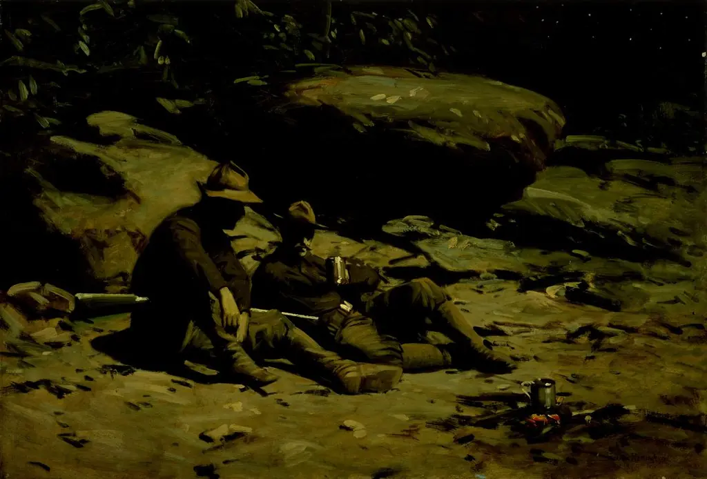 Two Soldiers, by Gilbert Gaul
