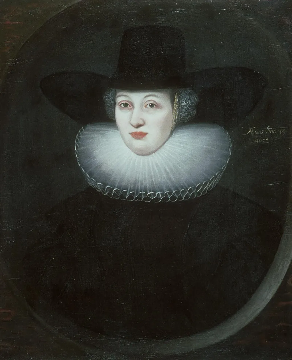 Catherine Morgan, by Gilbert Jackson, oil, 1632