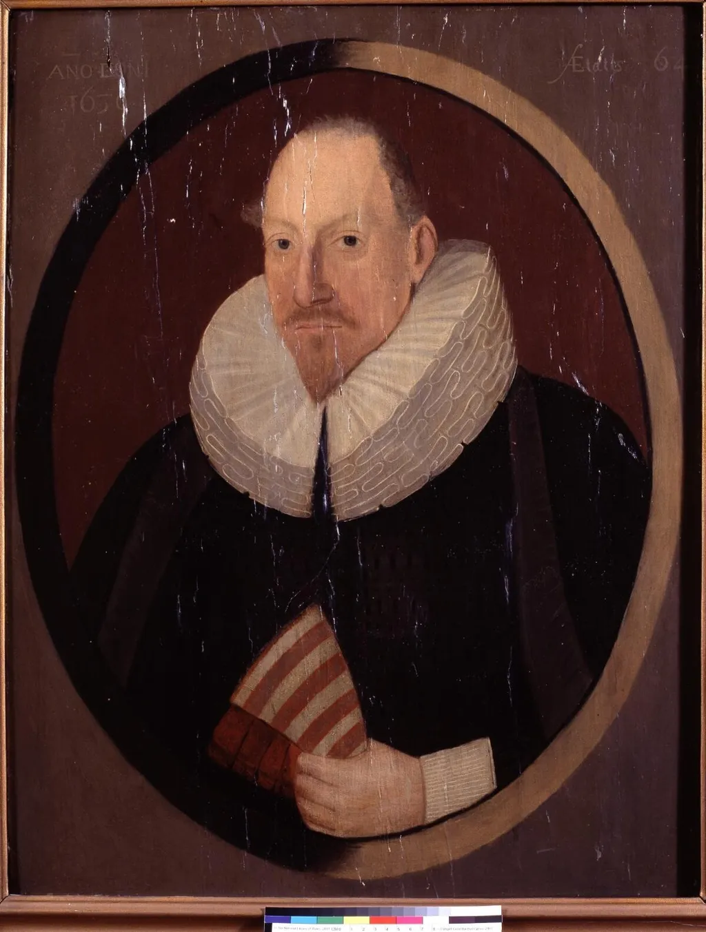 Thomas Thelwall, by Gilbert Jackson, oil, 1630