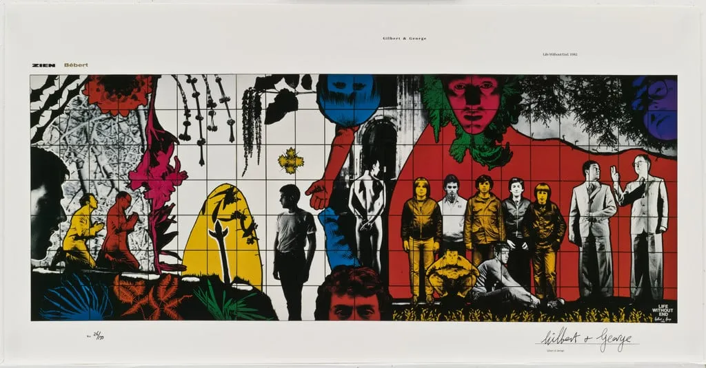 Untitled, by Gilbert Proesch, George Passmore Gilbert & George, ink, 1982