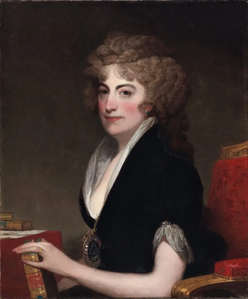 Anne Willing Bingham, by Gilbert Stuart