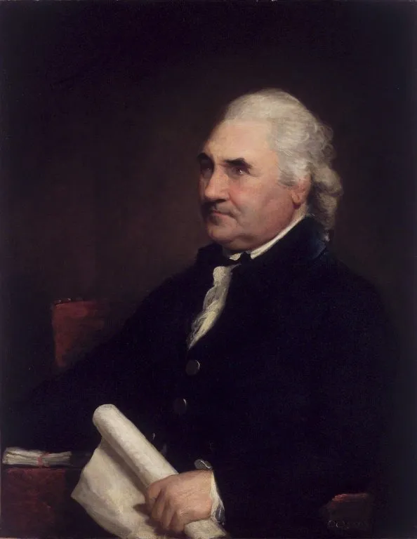 Colonel Isaac Barré, by Gilbert Stuart, oil, 1793