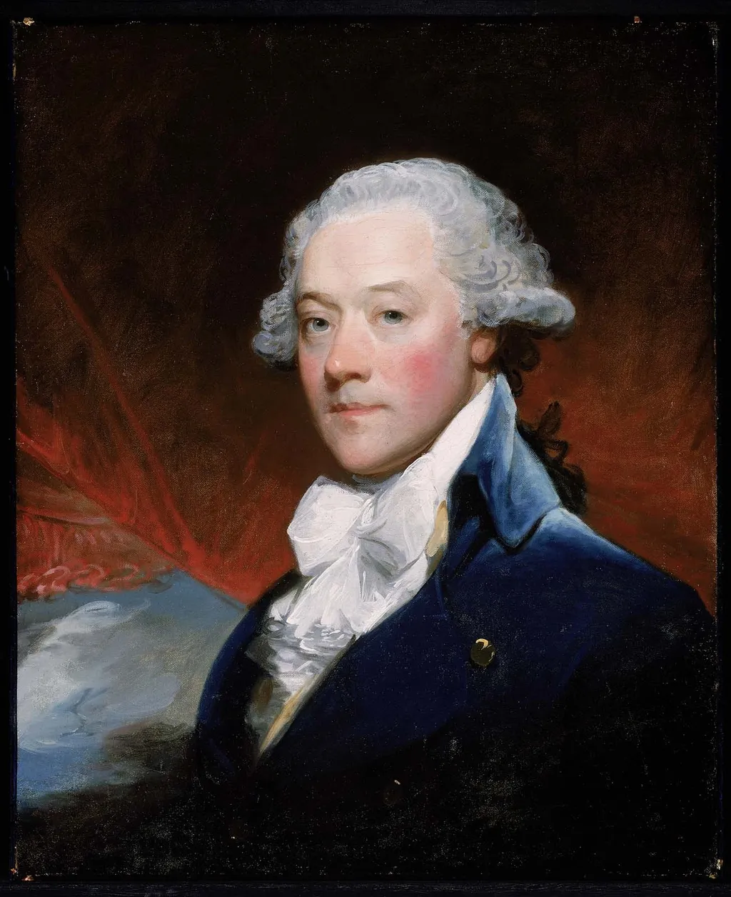 Colonel James Swan, by Gilbert Stuart, oil, 1798