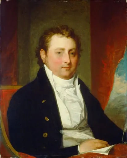 Edward Stow, by Gilbert Stuart