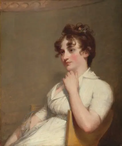 Eleanor Parke Custis Lewis (Mrs. Lawrence Lewis), by Gilbert Stuart