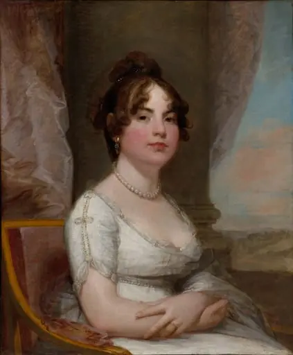 Elizabeth Beltzhoover Mason, by Gilbert Stuart
