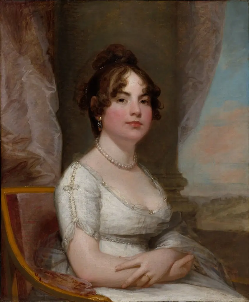 Elizabeth Beltzhoover Mason, by Gilbert Stuart