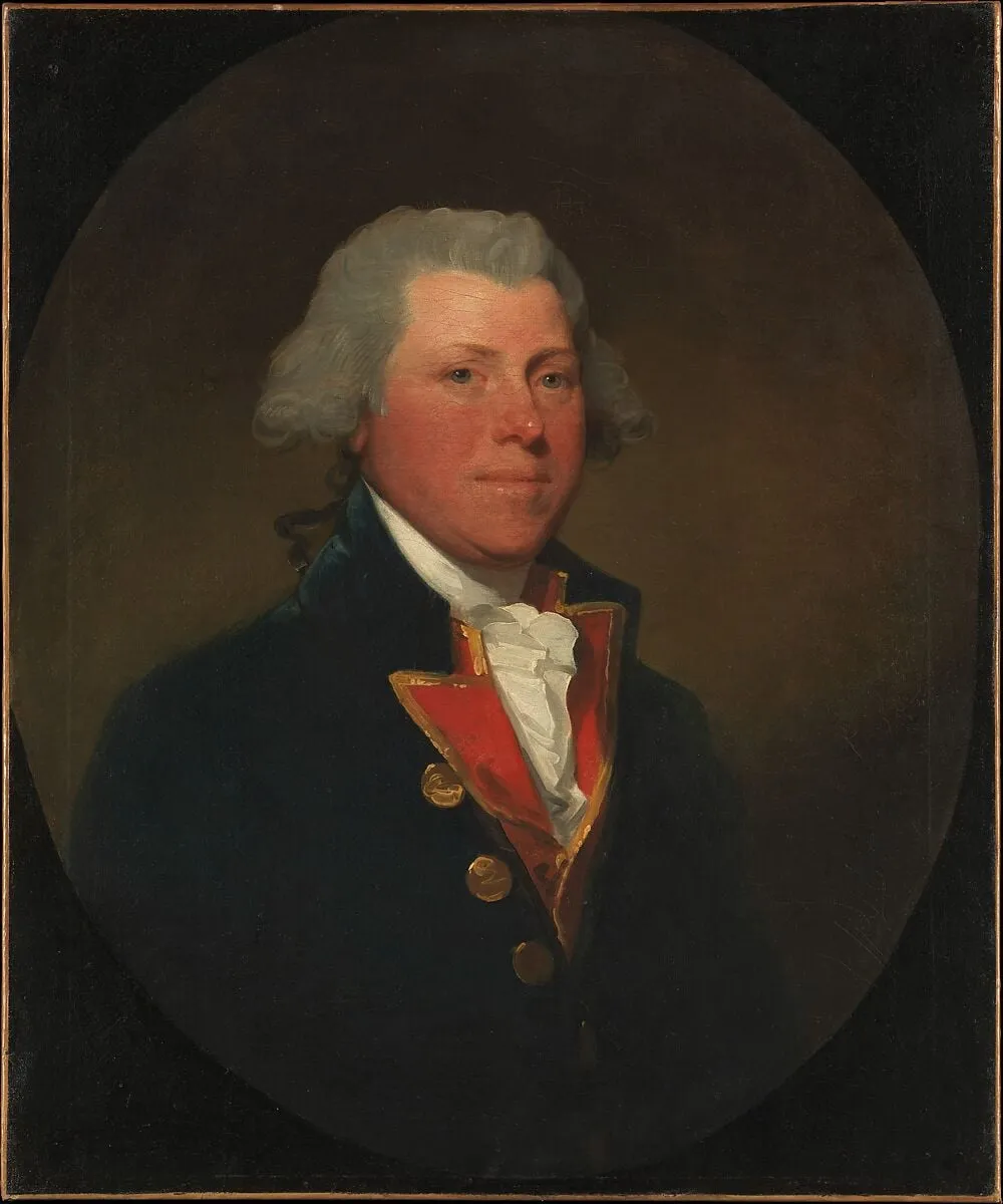 James DeLancey, by Gilbert Stuart, oil, 1785