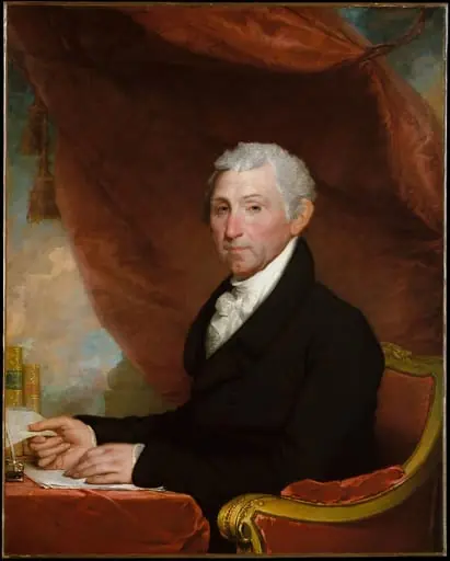 James Monroe, by Gilbert Stuart