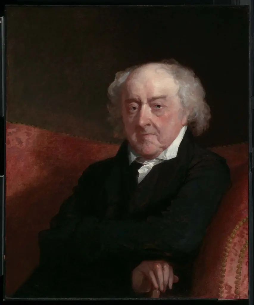 John Adams, by Gilbert Stuart