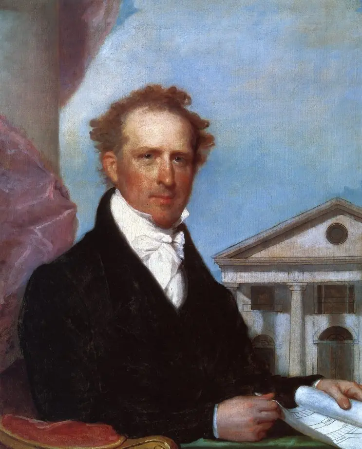 Josiah Quincy, by Gilbert Stuart