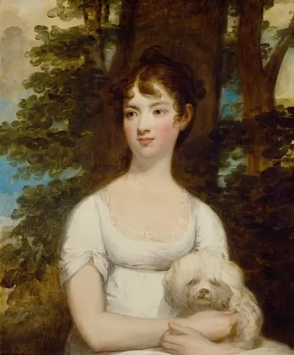 Mary Barry, by Gilbert Stuart