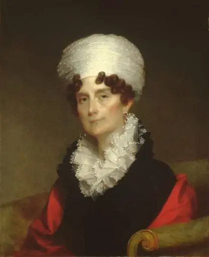 Mrs. Andrew Sigourney, by Gilbert Stuart