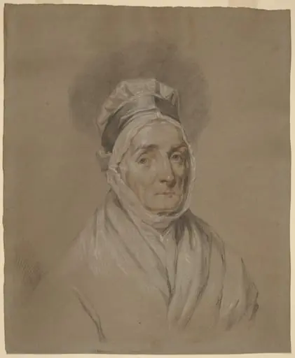 Mrs. Benjamin Fisher, by Gilbert Stuart