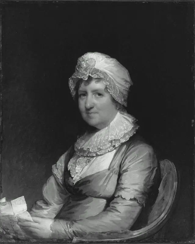 Mrs. Ebenezer Battelle (Anna Durant)., by Gilbert Stuart