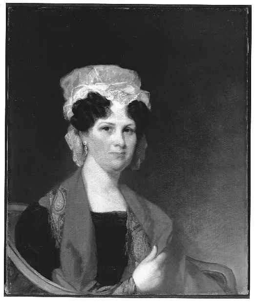 Mrs. Robert Waterston (Hephzibah Lord), by Gilbert Stuart, oil, 1824