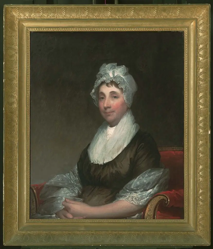 Mrs. Samuel Smith, by Gilbert Stuart