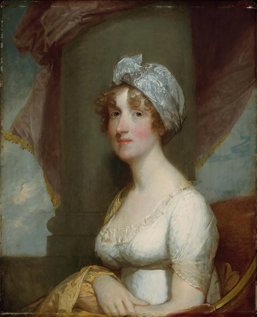 Mrs. Thomas Bartlett (Hannah Gray Wilson), by Gilbert Stuart, unspecified, 1805
