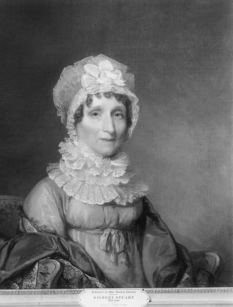Mrs. Thomas Dennie (Sarah Bryant), by Gilbert Stuart