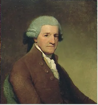 Portrait of Edmond Sexton, later 1st Viscount Pery (1719-1806), by Gilbert Stuart, oil, 1796