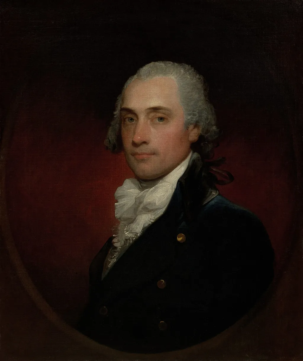 Portrait of John Vaughan (1756–1841), by Gilbert Stuart, oil, 1801
