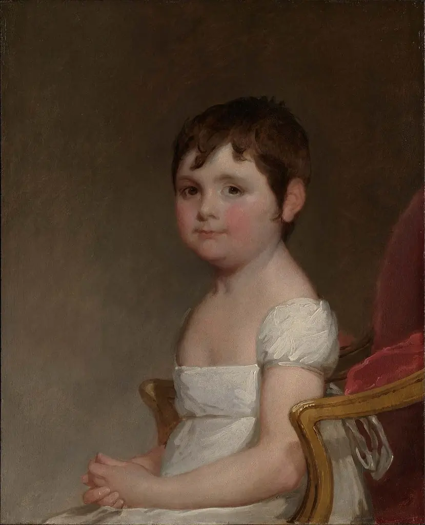 Sally Patten, by Gilbert Stuart