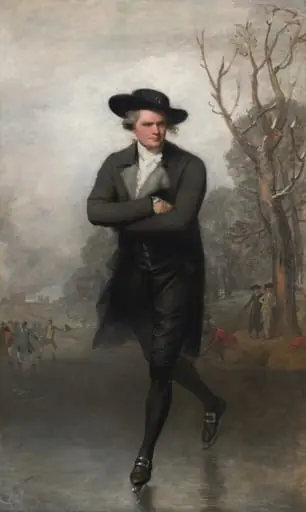 The Skater (Portrait of William Grant), by Gilbert Stuart