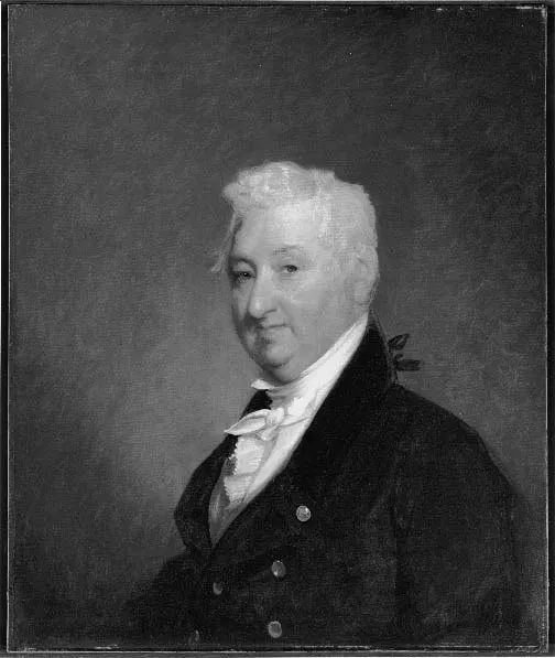 Thomas Dennie, by Gilbert Stuart, oil, 1818