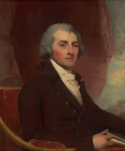 William Thornton, by Gilbert Stuart