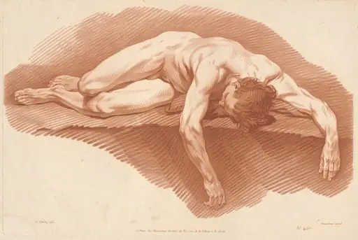 Académie (457), by Gilles Demarteau the Elder