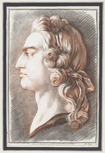 Louis XV, by Gilles Demarteau the Elder