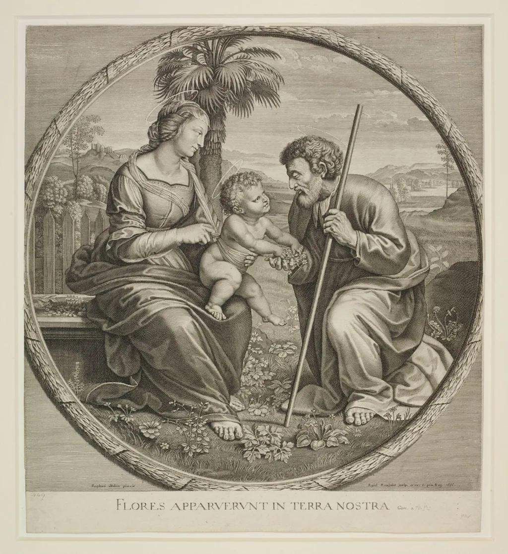Holy Family, by Gilles Rousselet, 1625