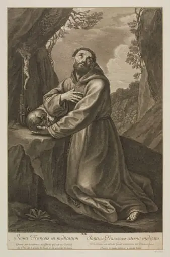 St. Francis in Ecstasy, by Gilles Rousselet