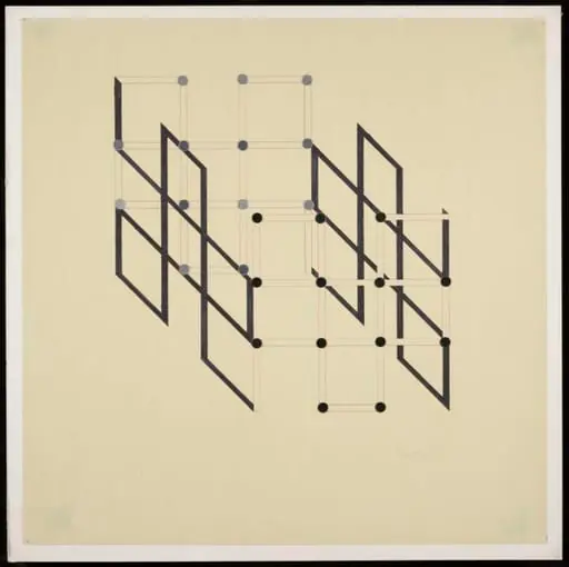 Drawing for Relief 1967-68, by Gillian Wise