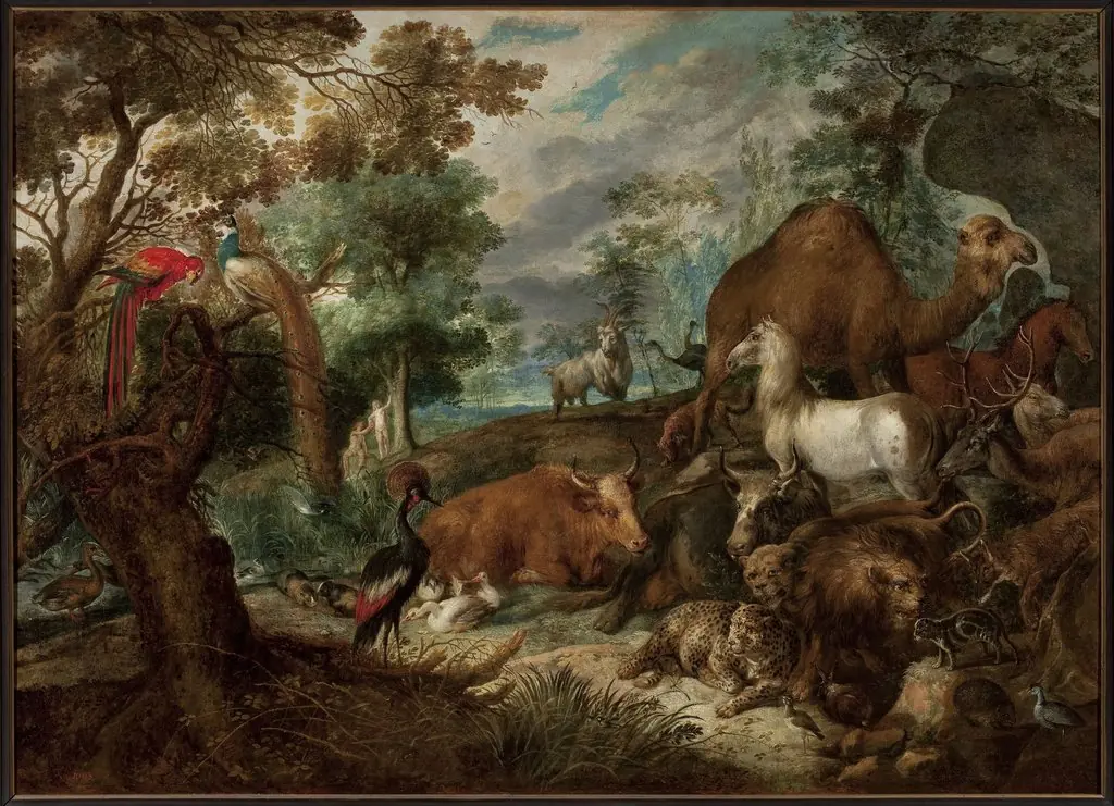Paradise, by Gillis d'Hondecoeter