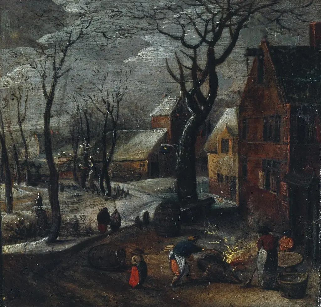 Winter, by Gillis Mostaert