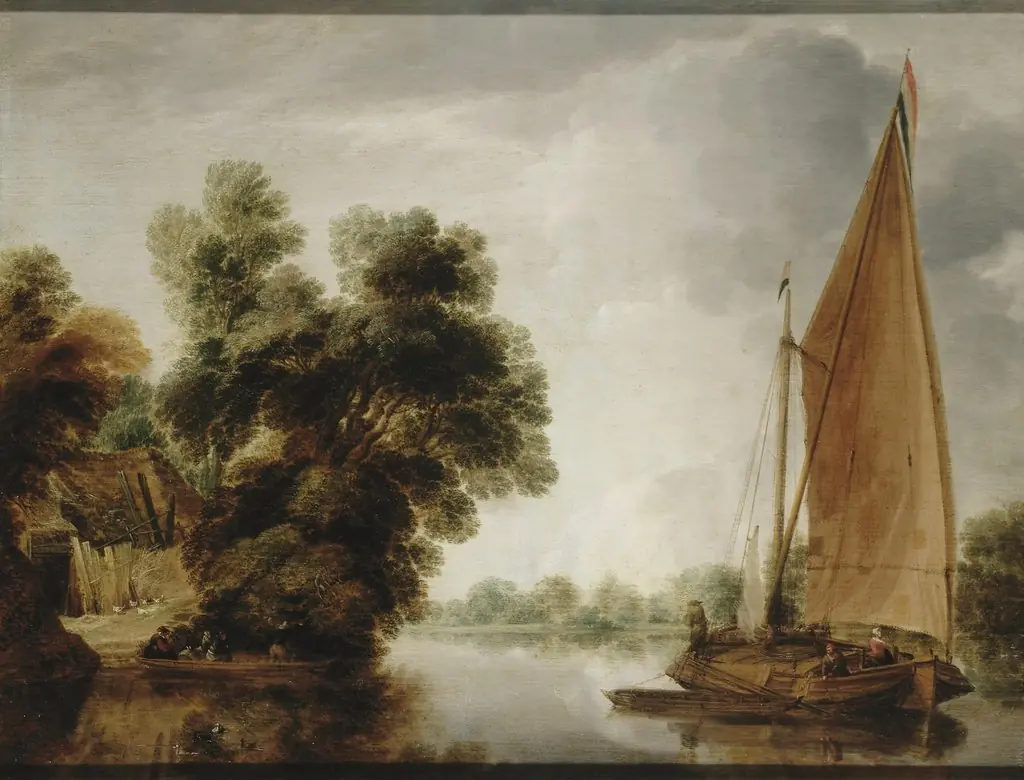 View of a River, by Gillis Peeters
