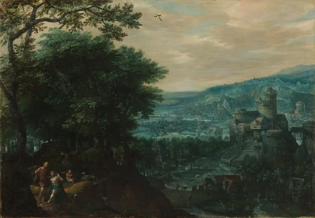 Landscape with Venus and Adonis, by Gillis van Coninxloo