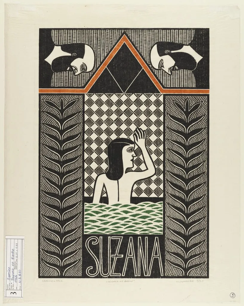 Untitled, by Gilván Samico, ink, 1966