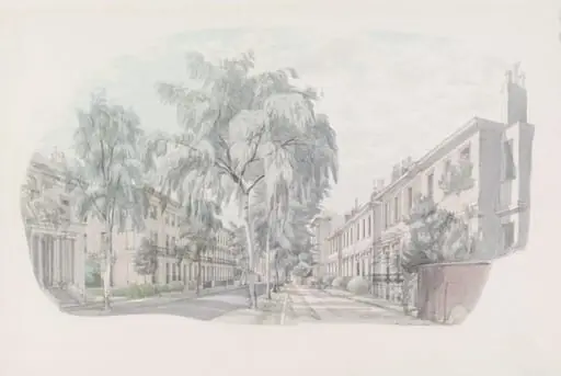 Approach to Pittville Park, Cheltenham, by Ginger
