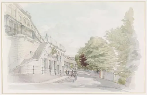 Royal York Crescent, Bristol, by Ginger