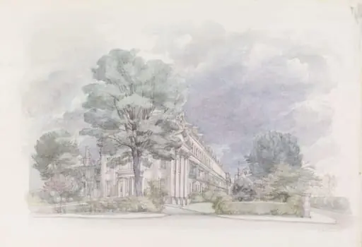 Suffolk Square, Cheltenham, by Ginger