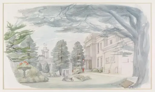 Thirlestaine House, Cheltenham, by Ginger