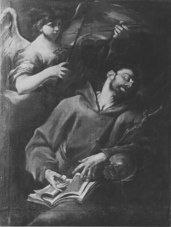 Vision des hl. Franziskus, by Gioacchino Assereto